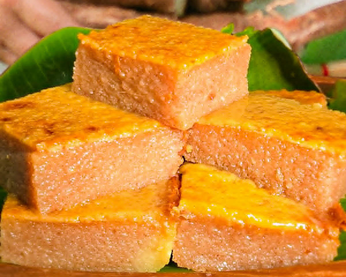 Cinnamon Yuca Cassava Cake