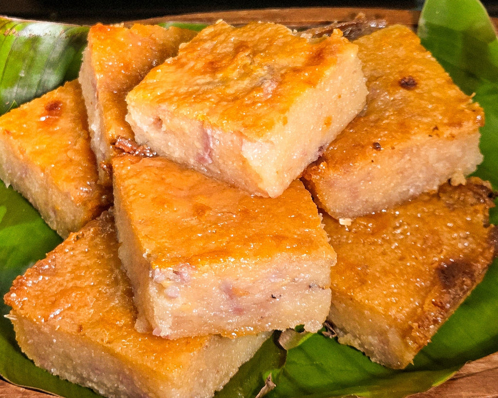 Banana Yuca Cassava Cake