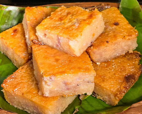 Banana Yuca Cassava Cake