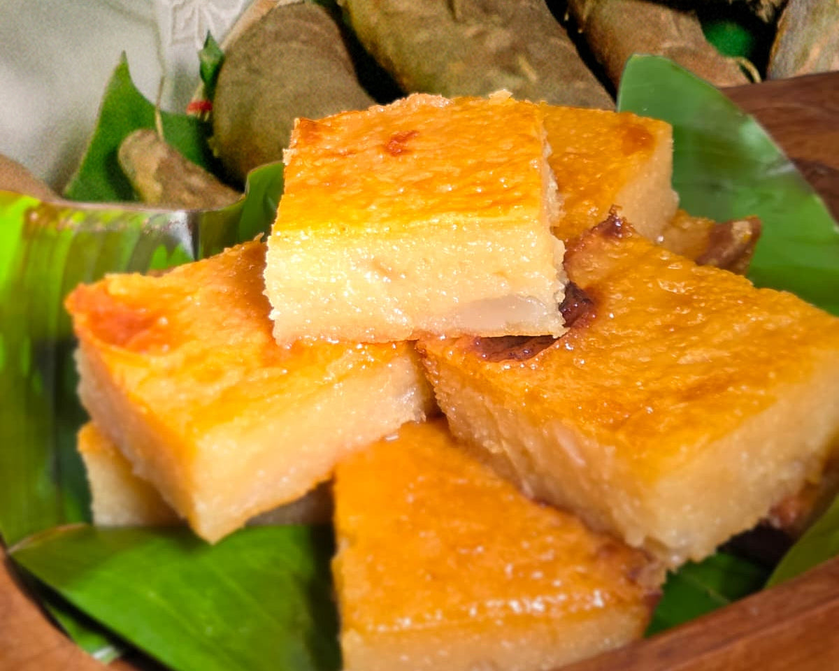 Coconut Yuca Cassava Cake