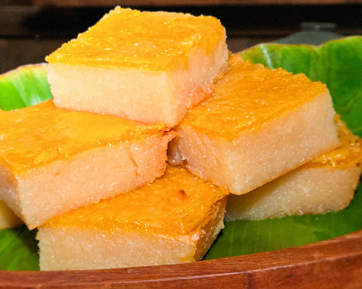 Mango Yuca Cassava Cake