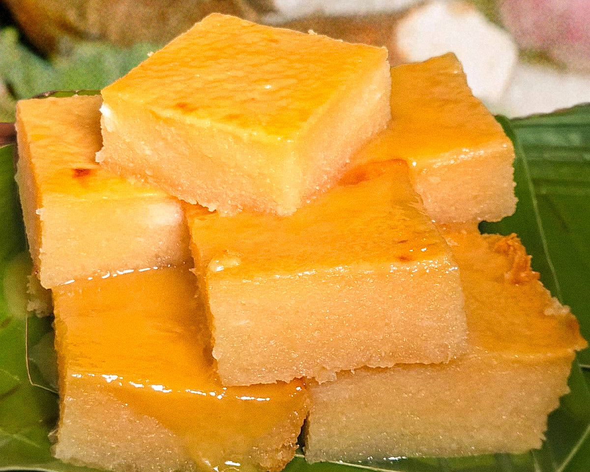 Calamansi Yuca Cassava Cake