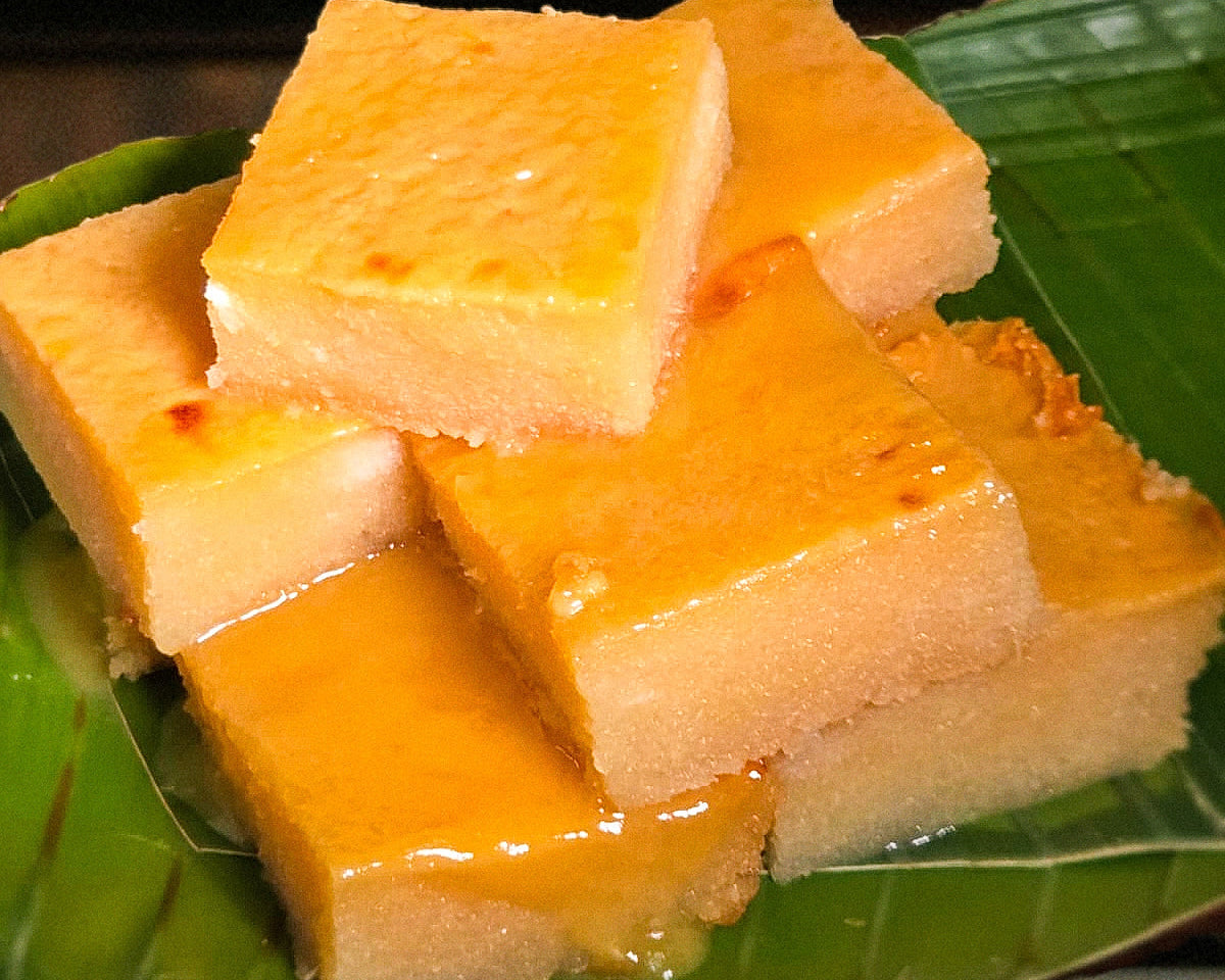 Vanilla Yuca Cassava Cake